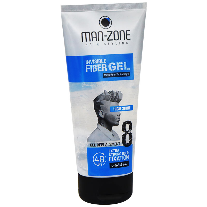 Man Zone Fiber Gel High Shine Gel Replacement 175ml