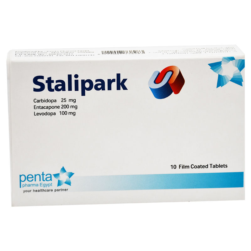 Stalipark (25+200+100)mg 10 Film Coated Tablet