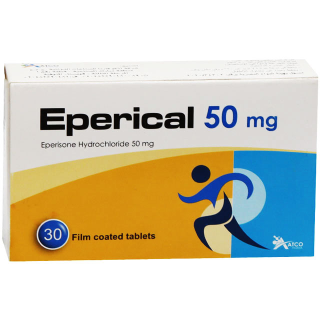 Eperical 50mg 30 Film Coated Tablets