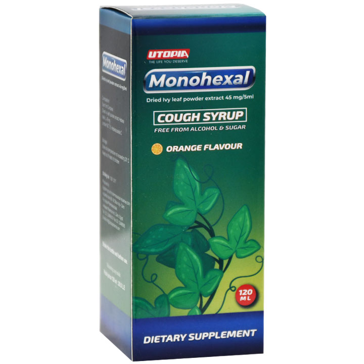 Monohexal 45mg/5ml Orange Flaor Syrup 120ml