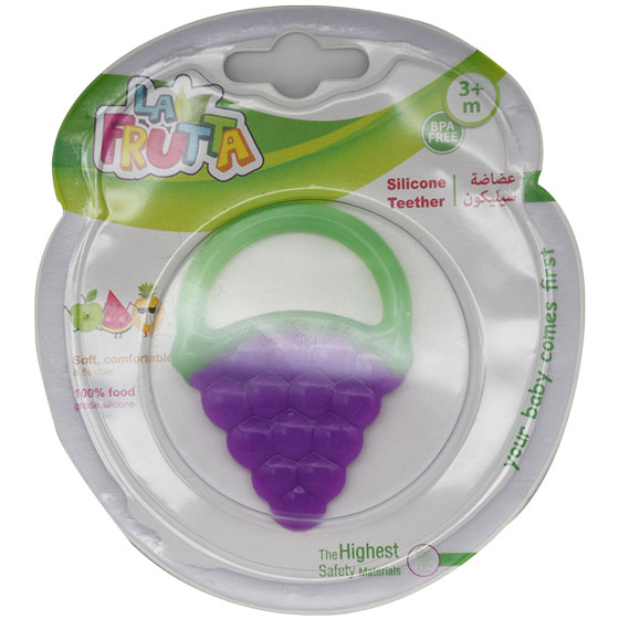 La Frutta Silicone Teether (3 Month +)
