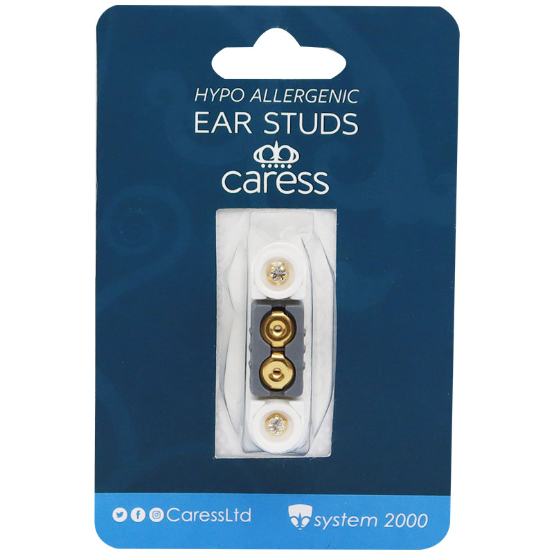 Caress Ear Studs Ruby/24