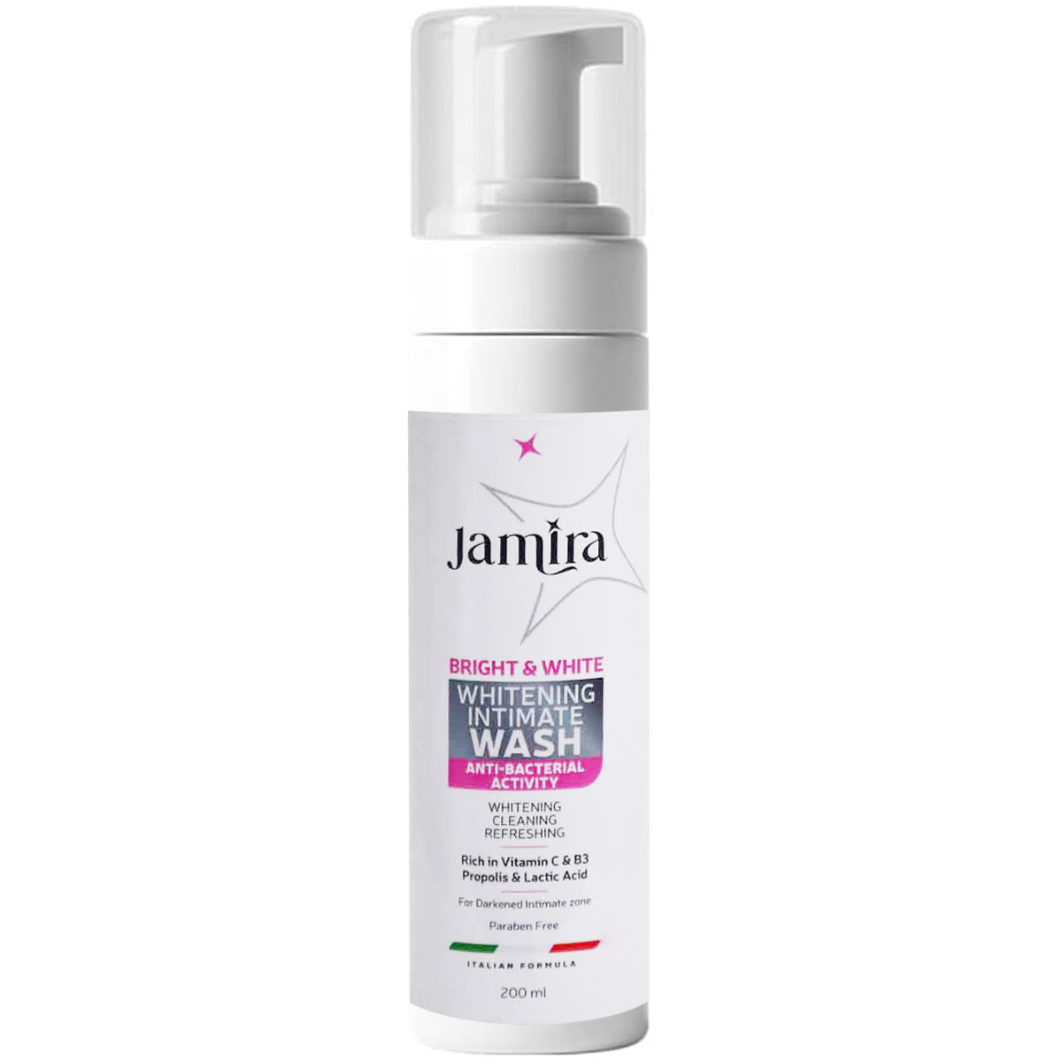Jamira Bright and White Intimate Wash 200 ml