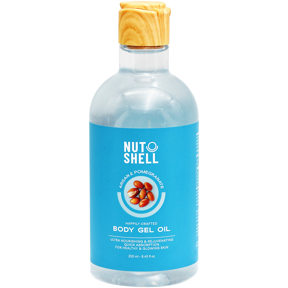Nut Shell Argan and Pomegranate Body Gel Oil 250 ml