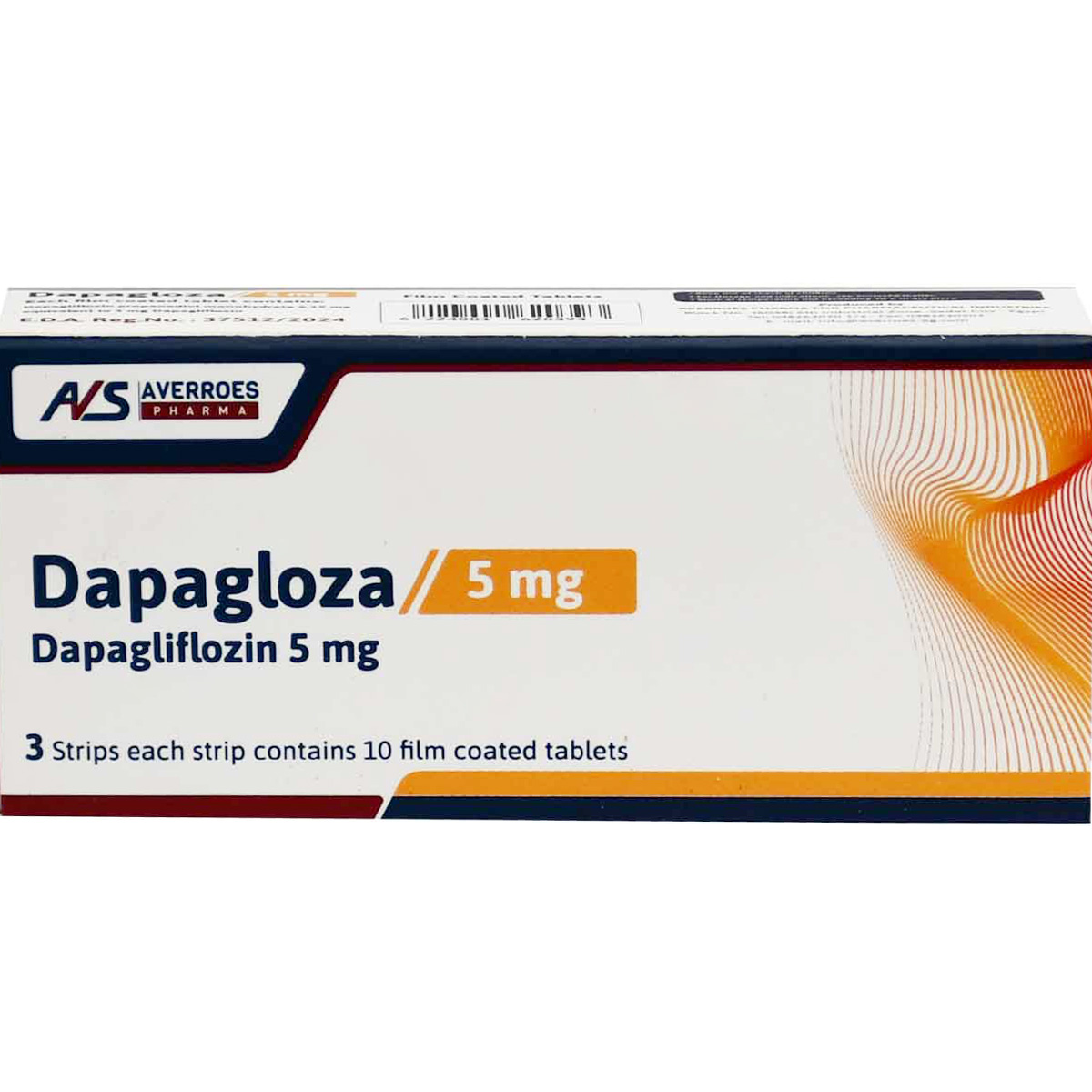 Dapagloza 5 mg 30 Film Coated Tablets