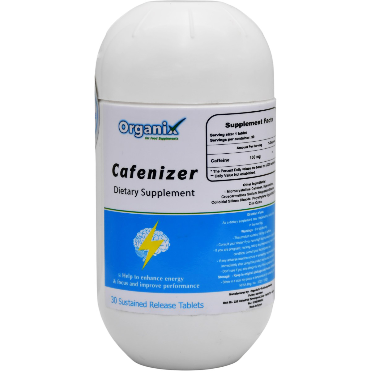 Cafenizer 30 Sustained Release Tablets