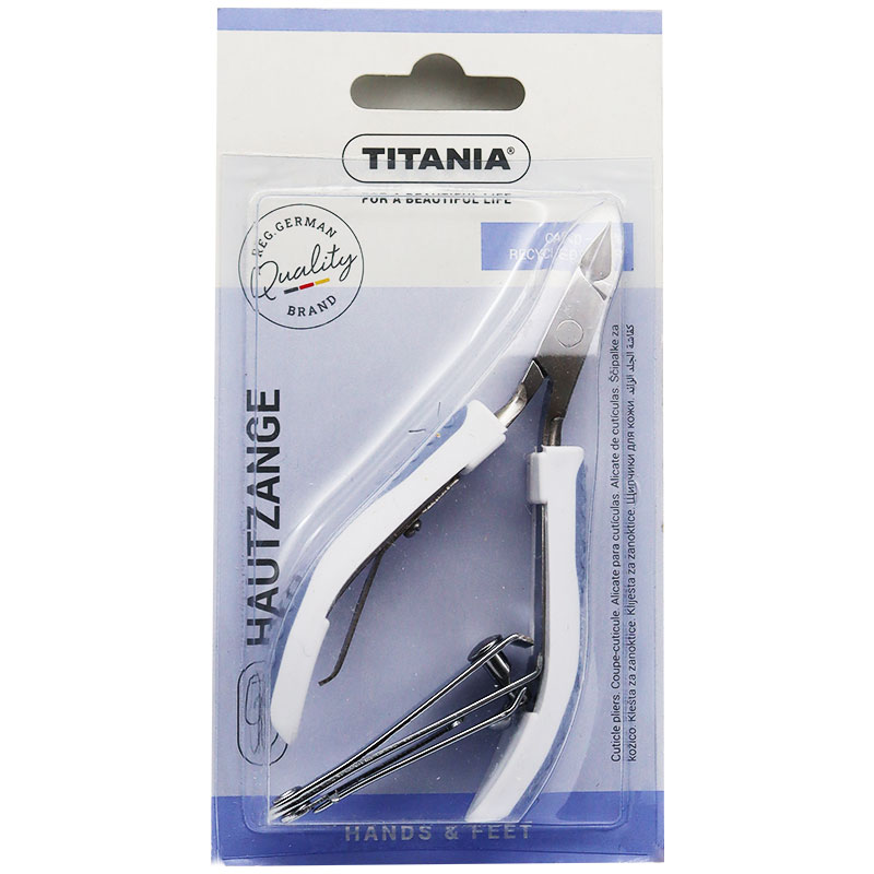 Titania Cuticle Pliers 2 pieces /1059/St B