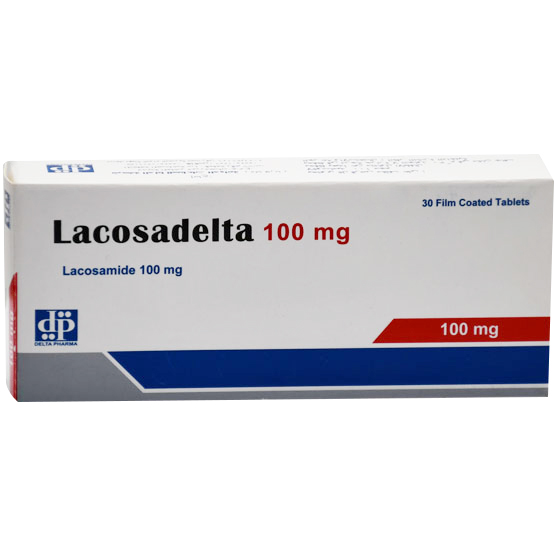 Lacosadelta 100mg 30 Film Coated Tablets