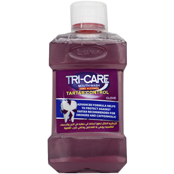 Luna Tri Care Mouthwash Tartar Control 250ml