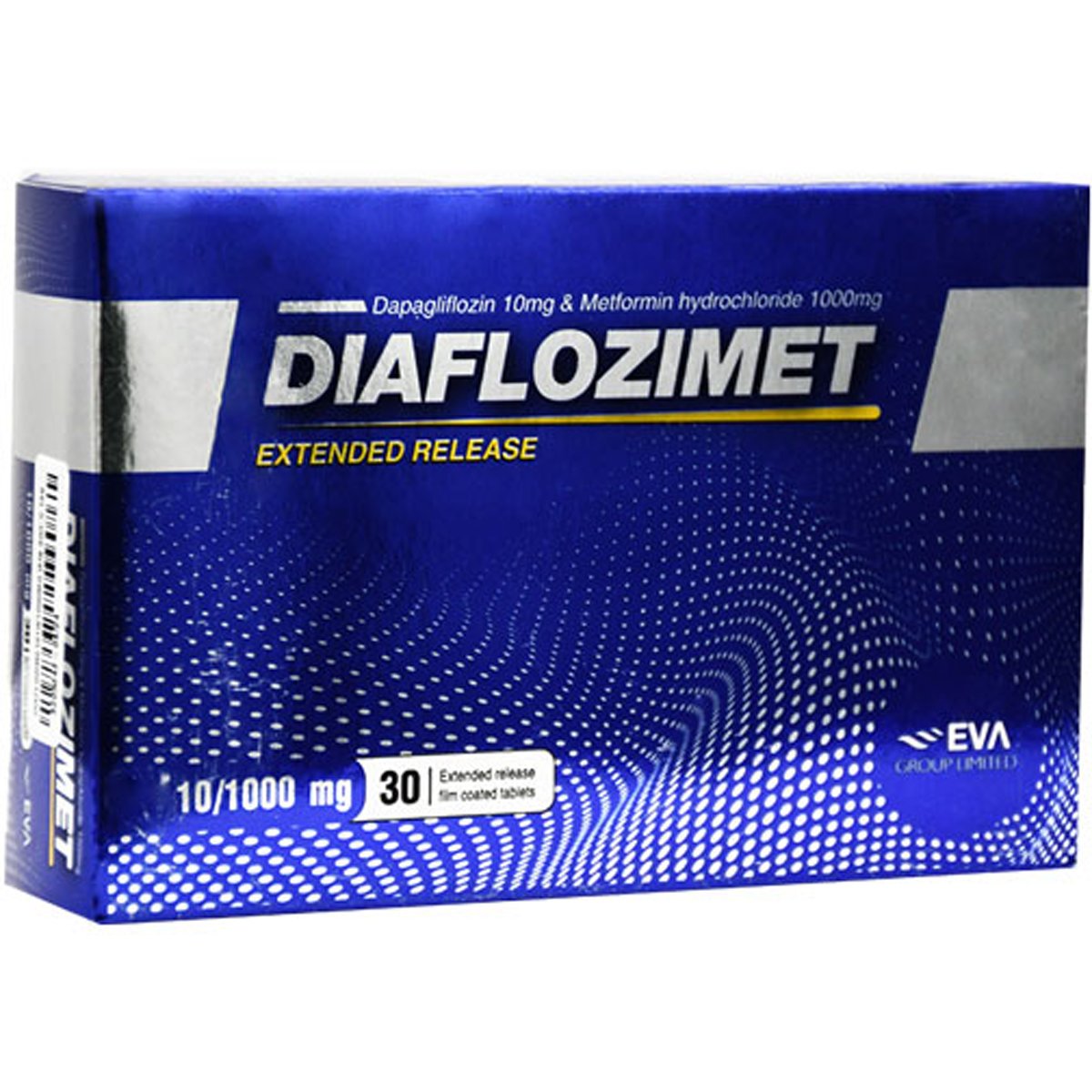 Diaflozimet 10/1000mg XR (Extended Release) 30 Film Coated Tablets