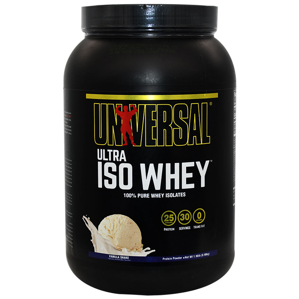 Universal Ultra Iso Whey Vanilla Shake 0.90Kg