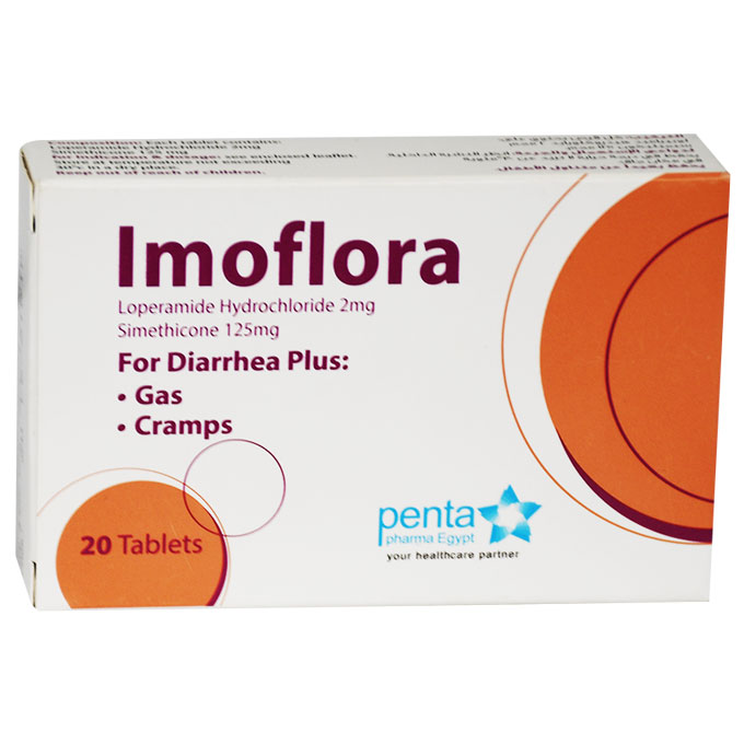 Imoflora 2mg+125mg 20 Tablets