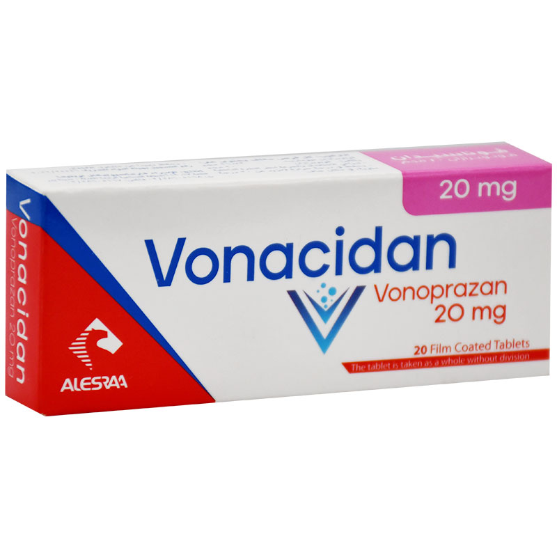 Vonacidan 20mg 20 Film Coated Tablet