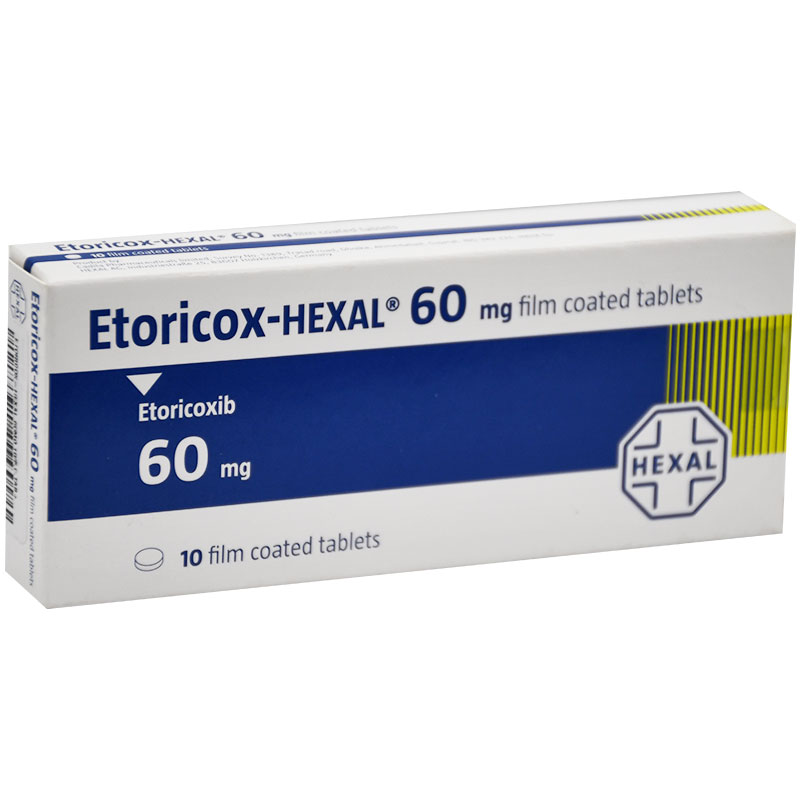 Etoricox-Hexal 60mg 30 Film Coated Tablet