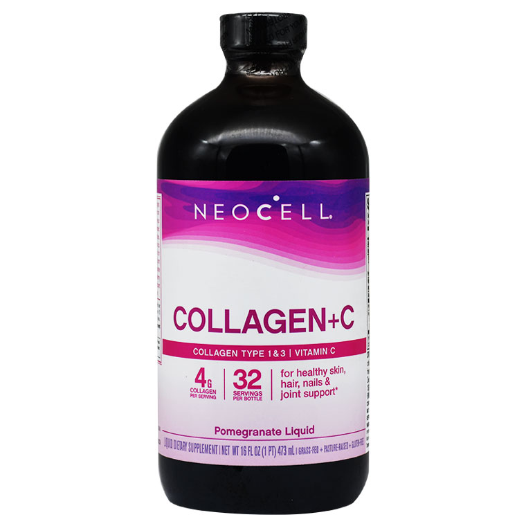 Neocell Collagen + Vitamin C Pomengranate 473ml Liquid