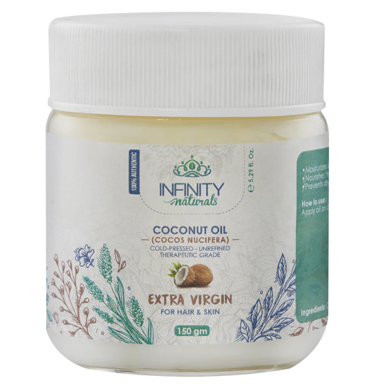 Infinity Naturals Extra Virgin Coconut Oil 150gm