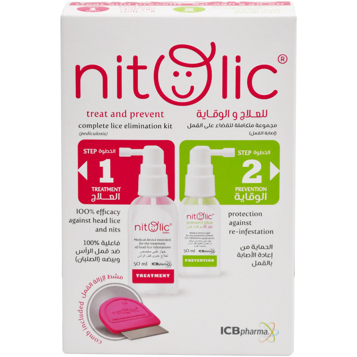 Nitolic Treatment 50 ml + Prevent Plus 50 ml