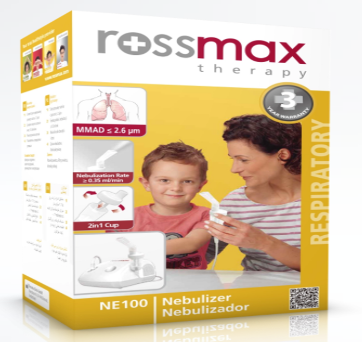 Nebulizer Rossmax Therapy Compressor/Ne100
