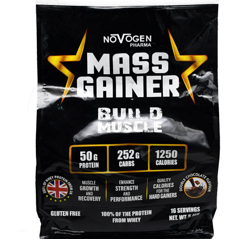 Novogen Mass Gainer Double Chocolate Flavor 5.4Kg