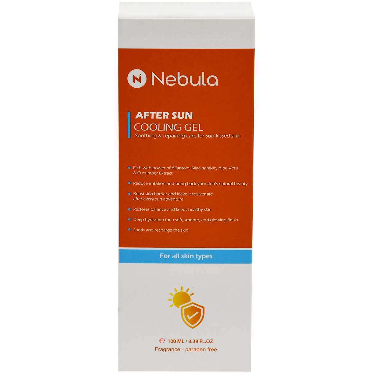 Nebula After Sun Cooling Gel For All Skin Types 100 ml
