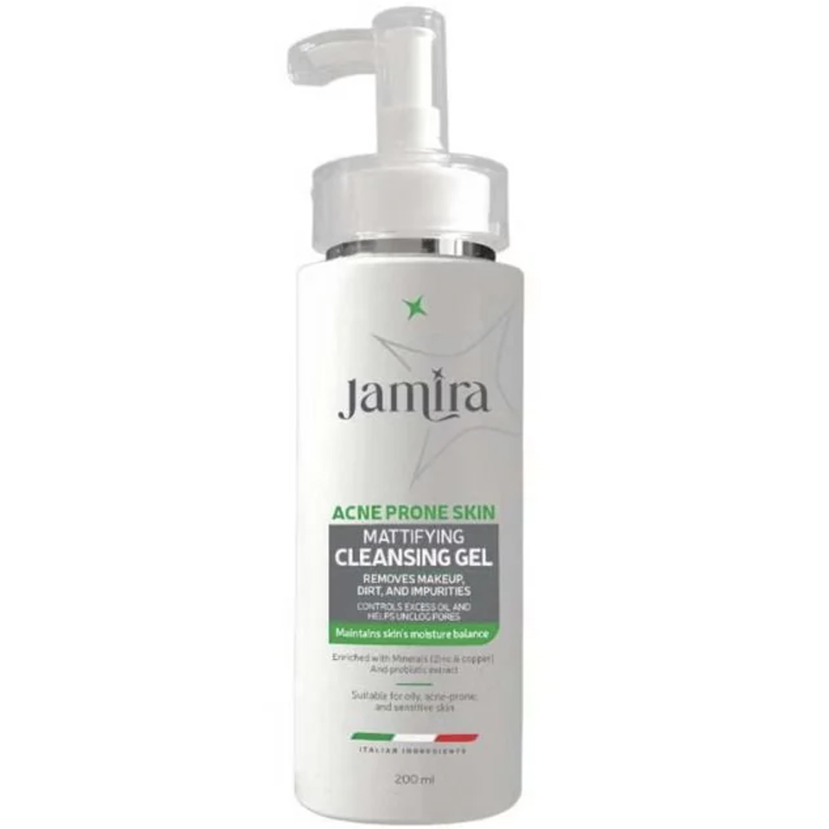 Jamira Acne Prone Skin Mattifying Cleansing Gel 200 ml