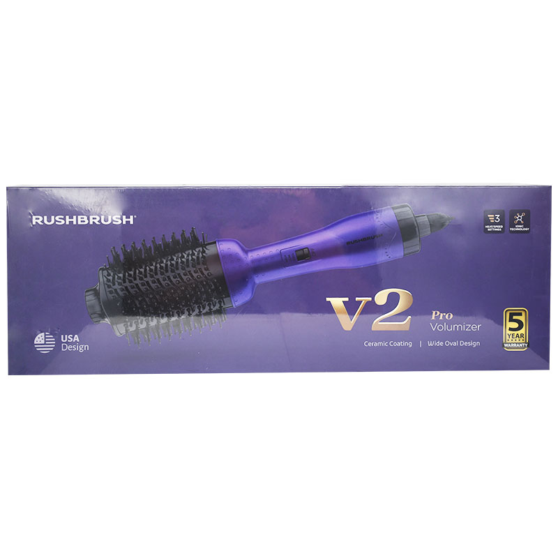 Rush Brush Purple V2 Pro Volumizer/Rb-V2Pro