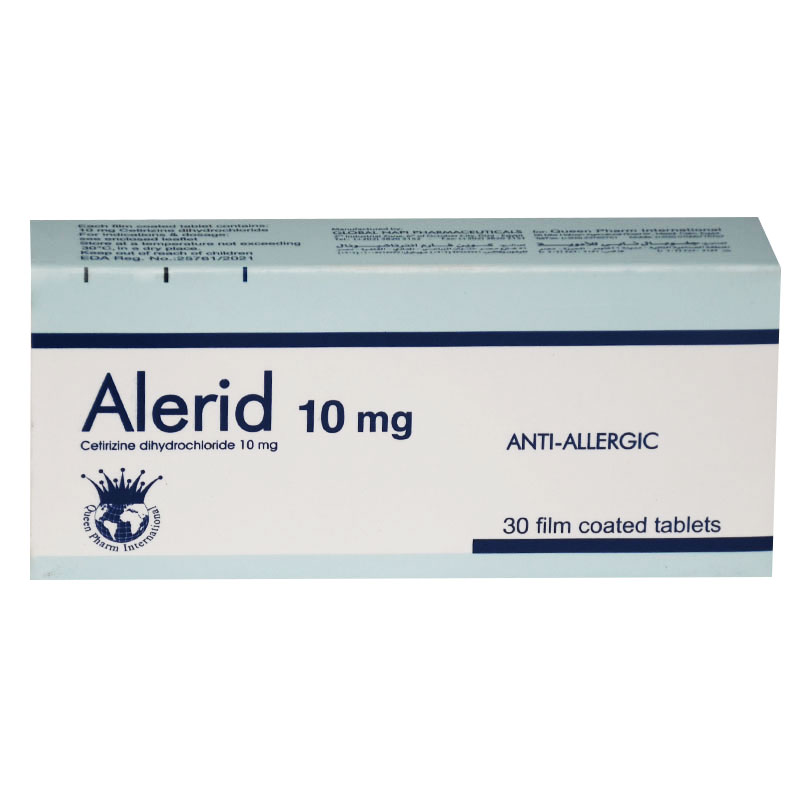 Alerid 10mg 30 Film Coated Tablets
