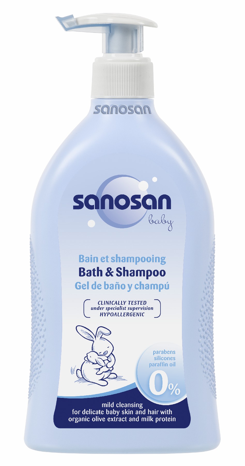 Sanosan Baby Bath & Shampoo 500ml