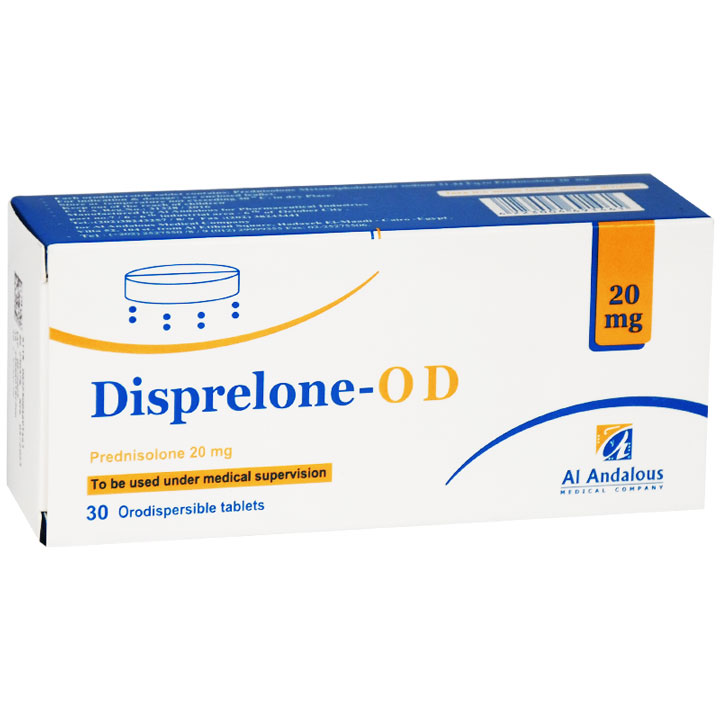 Disprelone-O D 20mg 30 Orodispersible Tablets