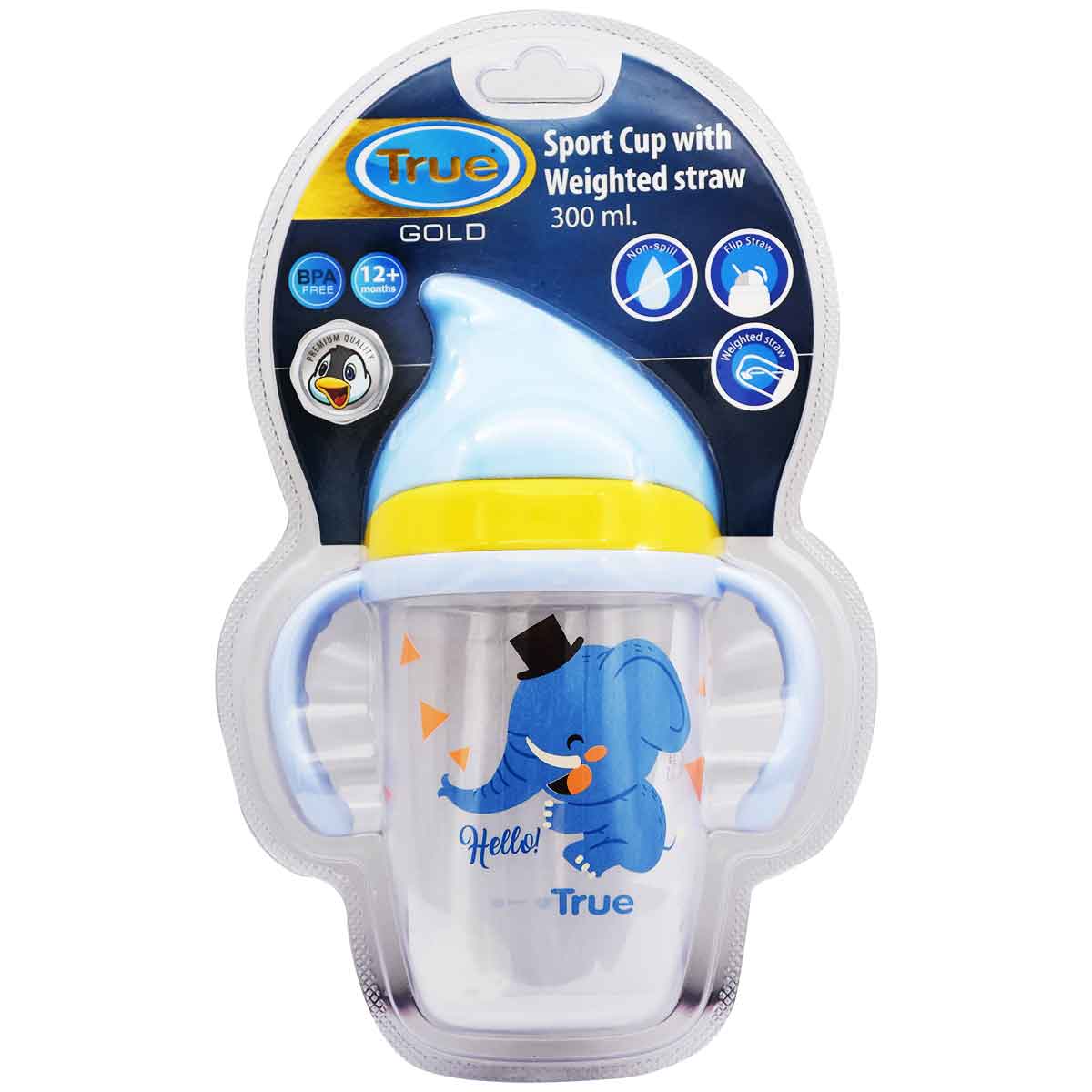 True Gold Sport Cup With Straw (12 Month+) 300 ml /2024801