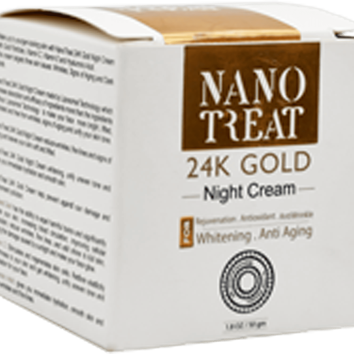 Nanotreat Gold 24k Anti Aging Night Cream 50ml