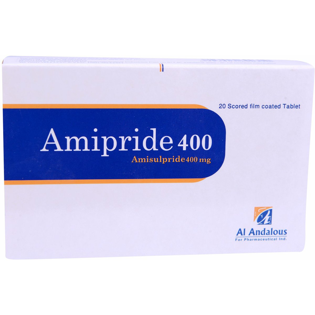 Amipride 400mg 20Scored Tab