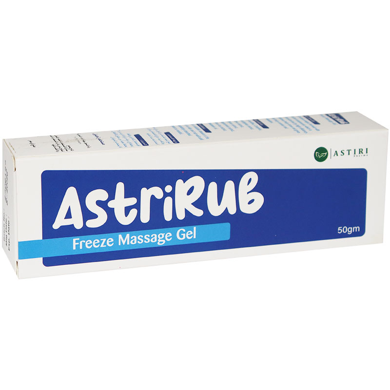 Astrirub Freeze Massage Gel 50gm