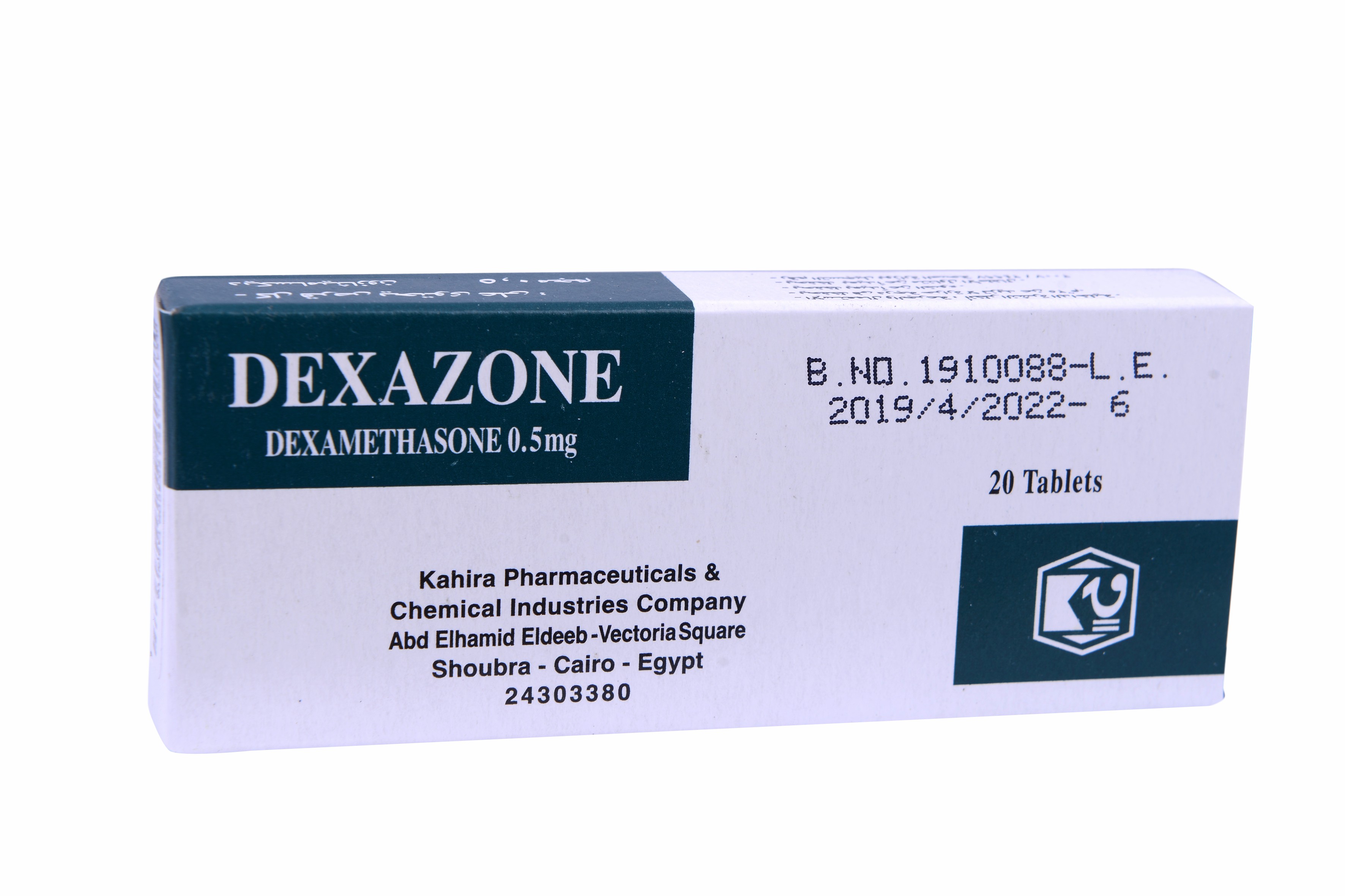 Dexazone 0.5mg 20Scored Tab
