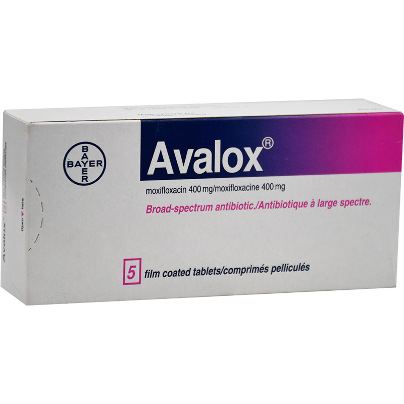 Avalox 400mg 5 Tablet