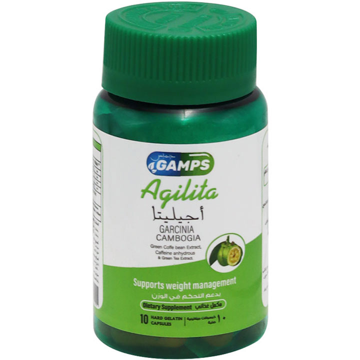 Gamps Agilita 10 Hard Gelatin Capsules
