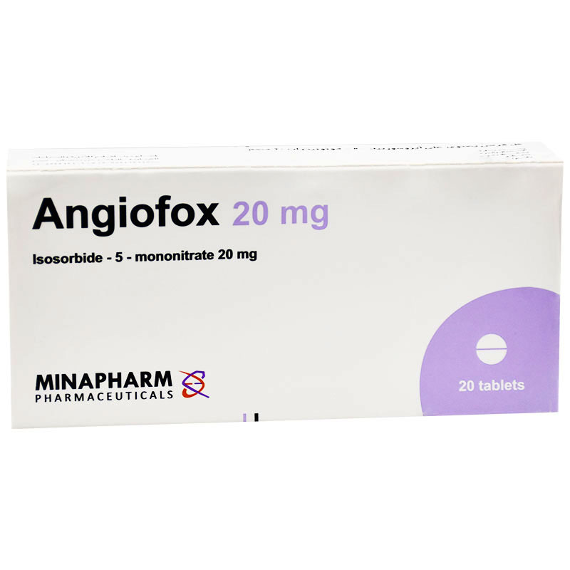 Angiofox 20mg 20 Scored Tablet