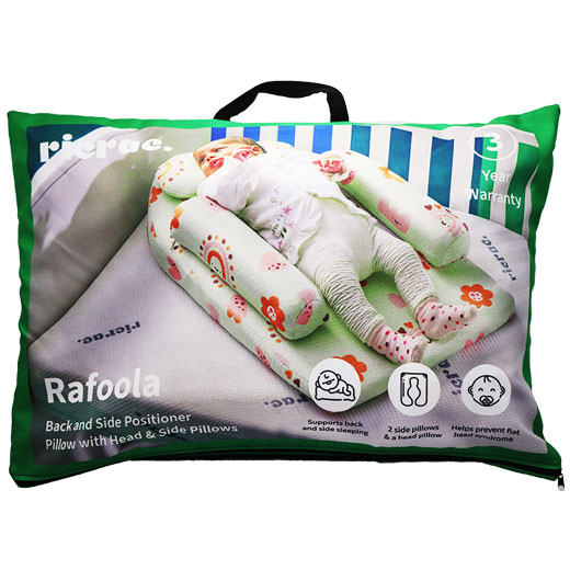 Ricrac Rafoola Back and Side Positioning Pillow Green