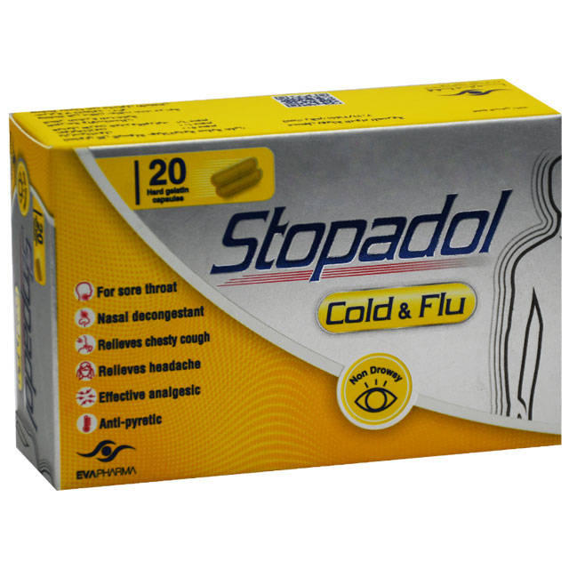 Stopadol Cold&Flu 20 Capsule