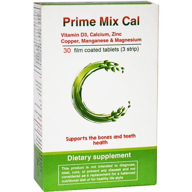 Prime Mix Cal 30 Film Coated Tablets