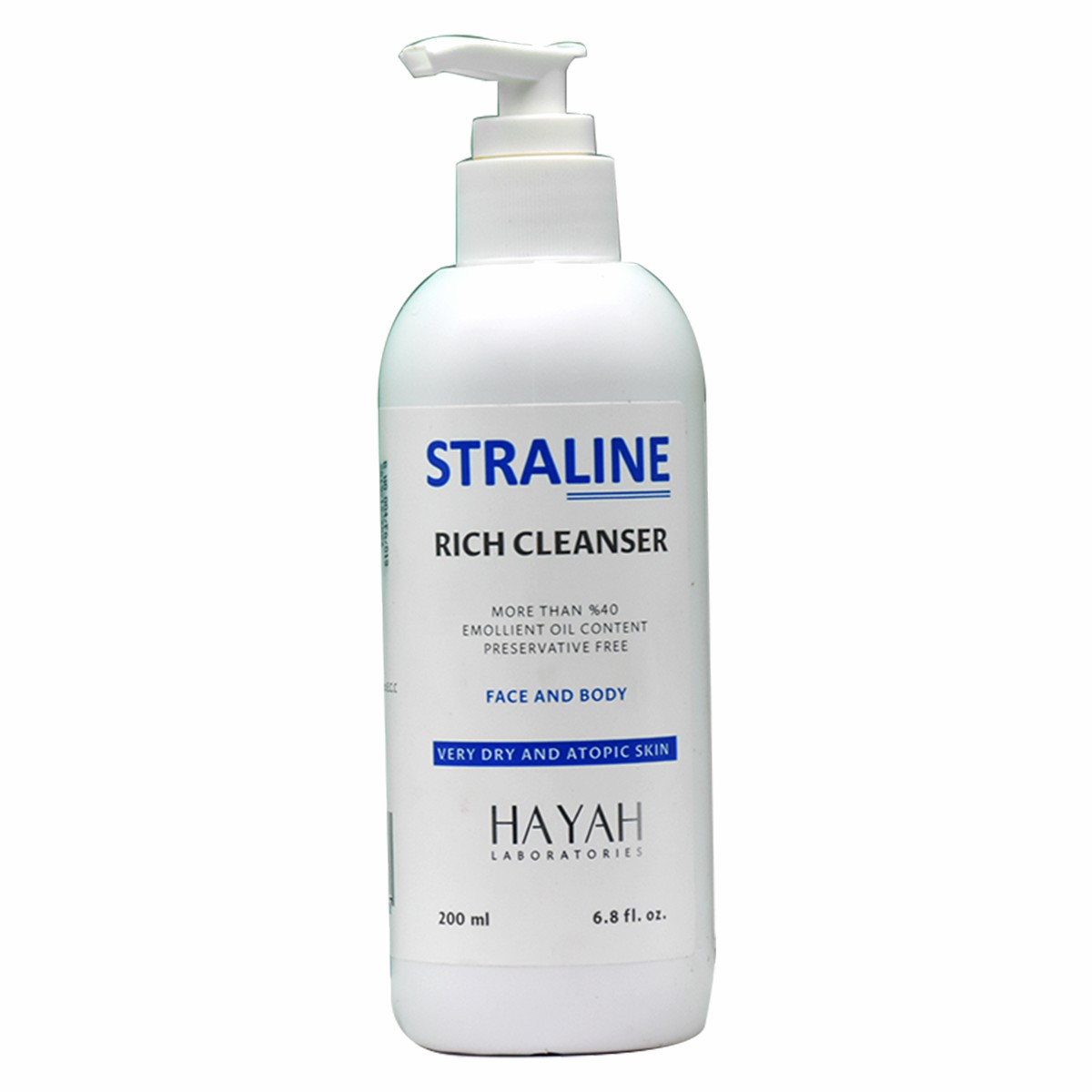 Straline Rich Cleanser Face & Body Very Dry Skin 200ml