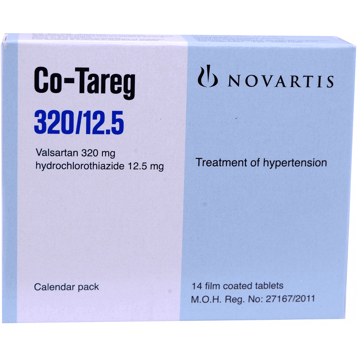 Co Tareg 320/12.5Mg 14 Tablets
