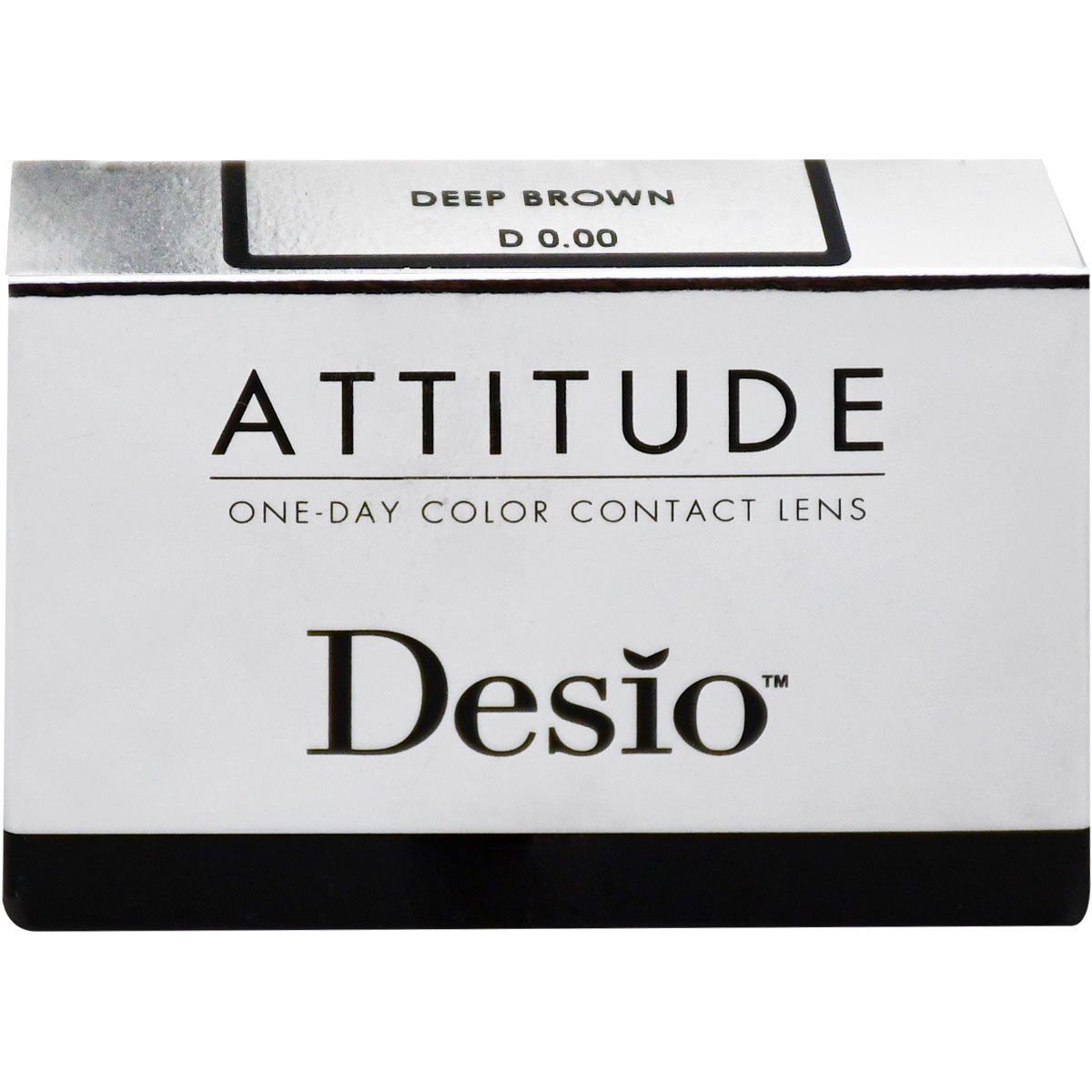 Desio Attitude One Day Color Contact Lens Deep Brown