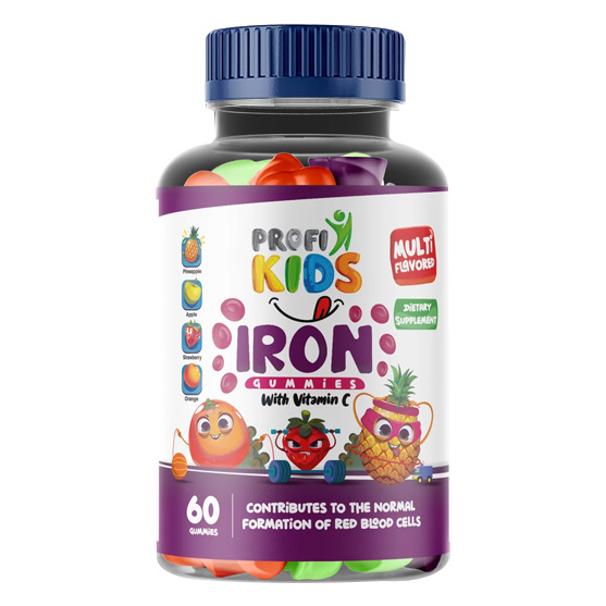 Profikids Iron (Multi Flavor) 60 Gummies