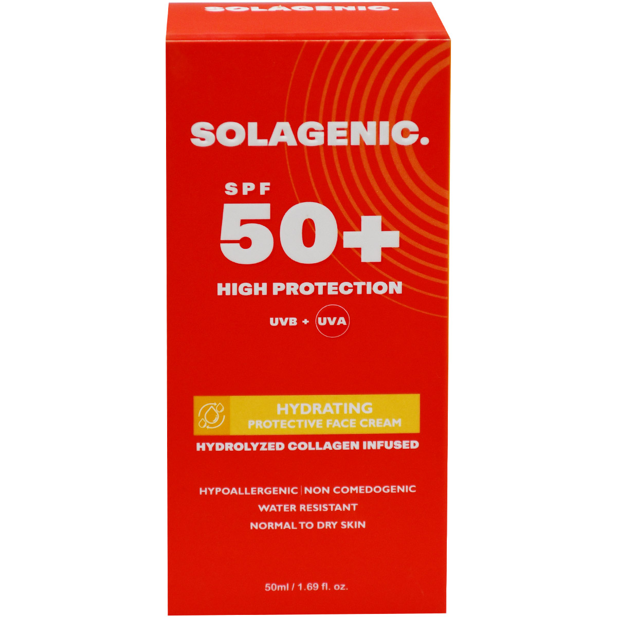 Solagenic Hydrating Protective Face Cream SPF(50+) 50 ml