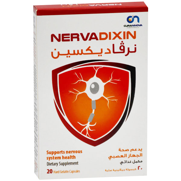 Nervadixin 20 Hard Gelatin Capsules