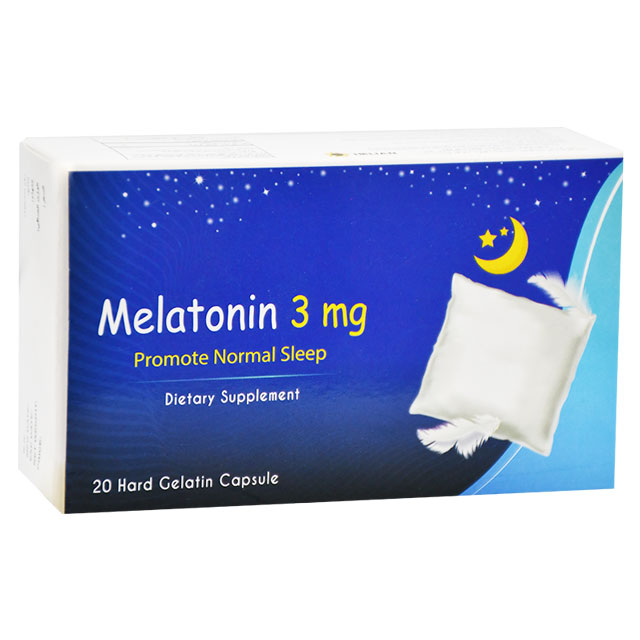 Melatonin 3mg 20 Hard Gel Capsule