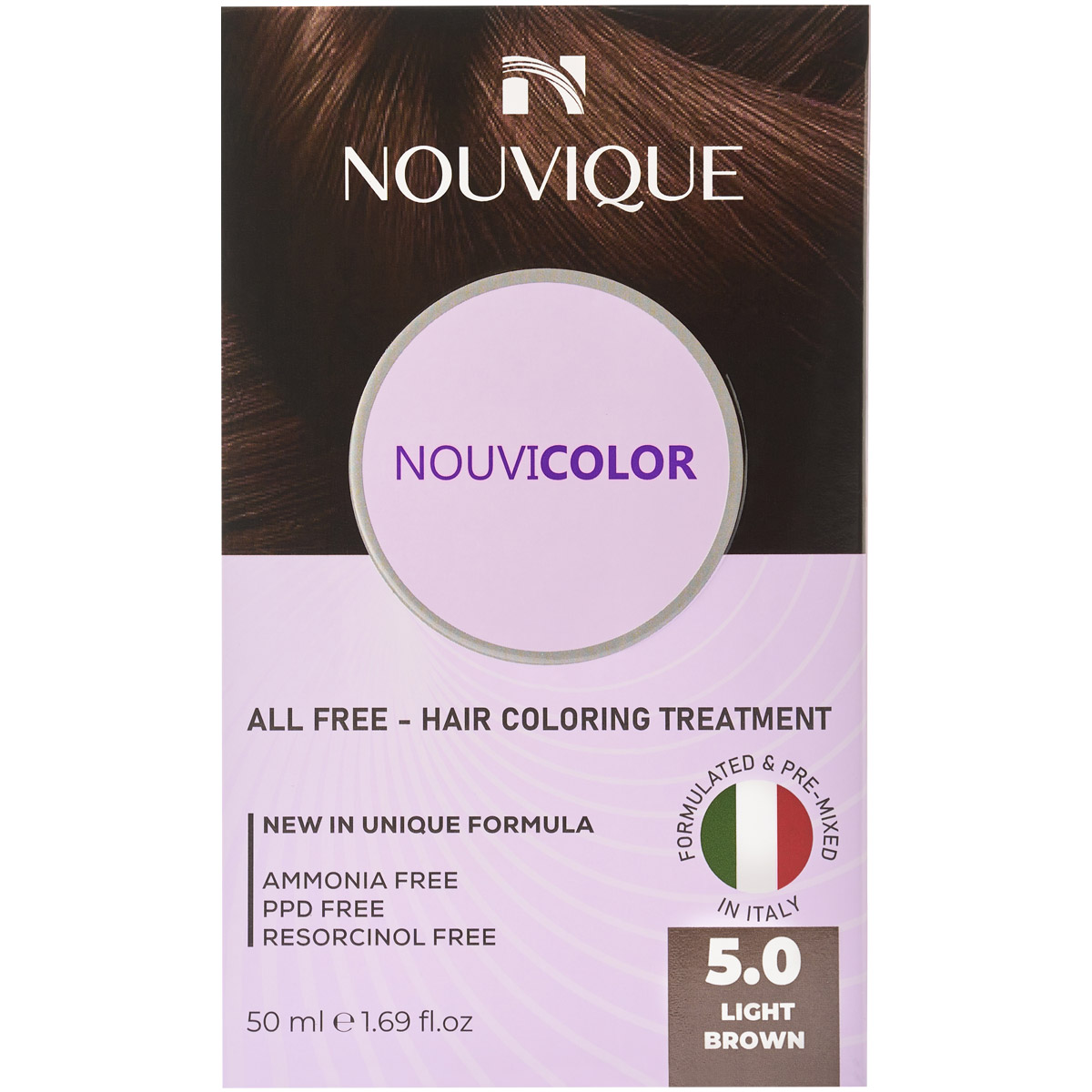 Nouvique Nouvicolor Hair Light Brown 50 ml/5.0