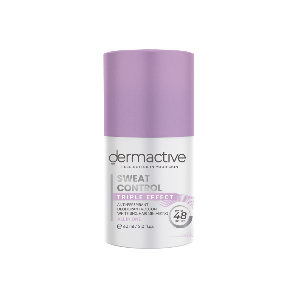 Dermactive Triple Effect Deodorant Roll On For Women 60ml