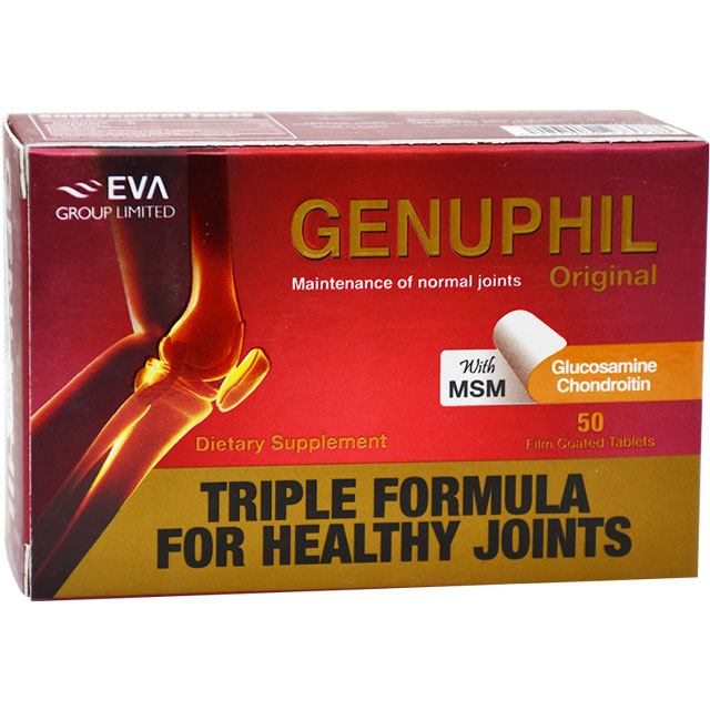 Genuphil Original 50 Film Coated Tablets
